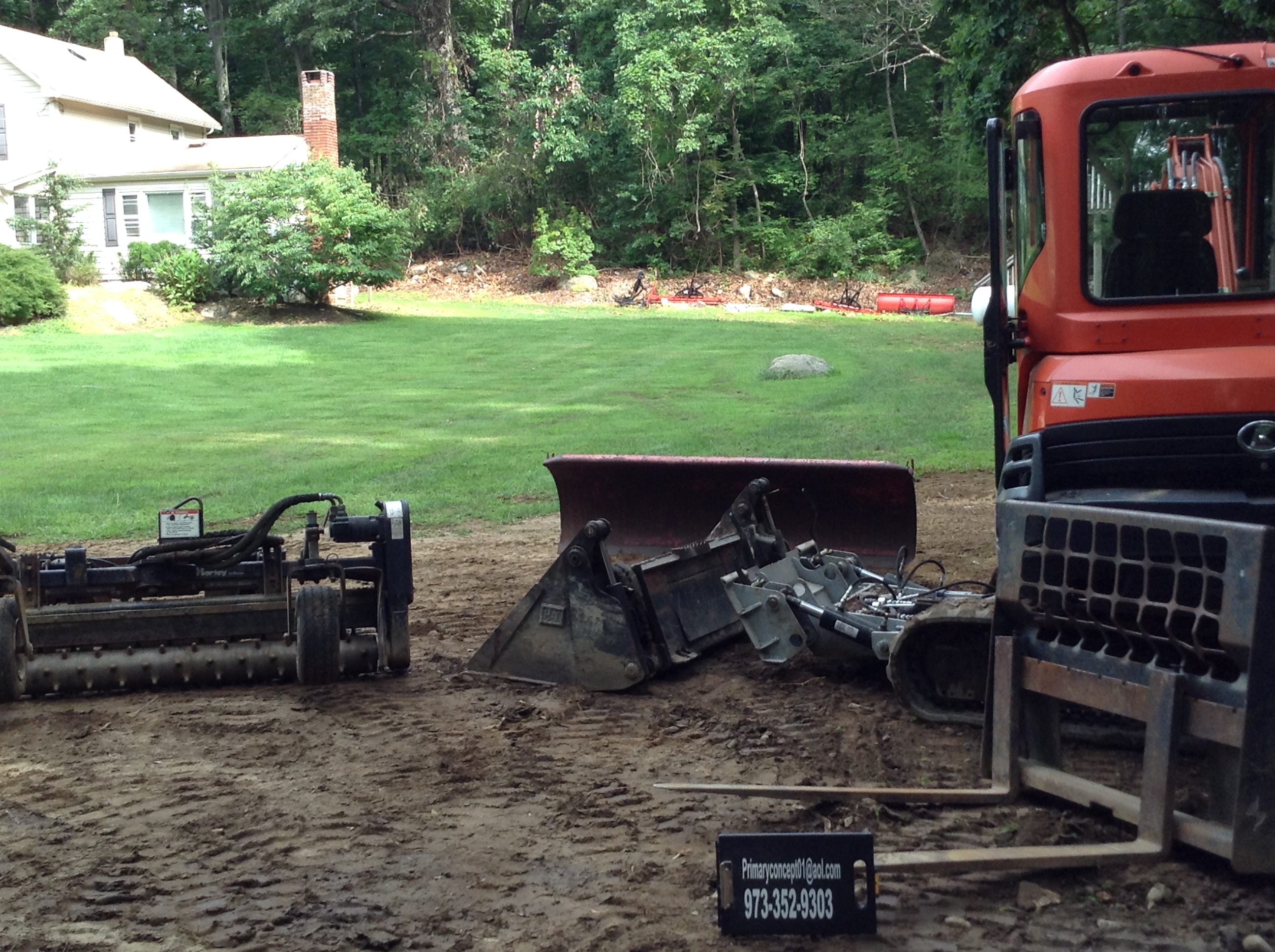 Hercules Excavator Attachment - Skid Steer & Quick Coupler